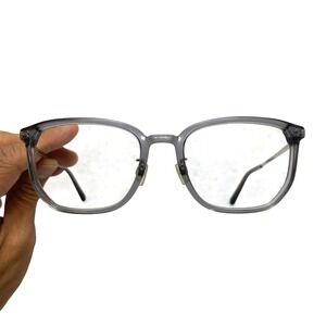 Bally BY5069-H-3 Grey Titanium Alloy Square Eyeglasses Frames 54-20-145